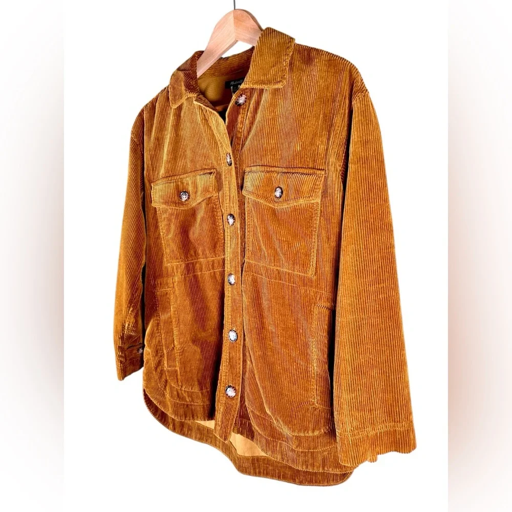 Madewell Corduroy Yorkway Shirt-Jacket - Picture 3 of 14